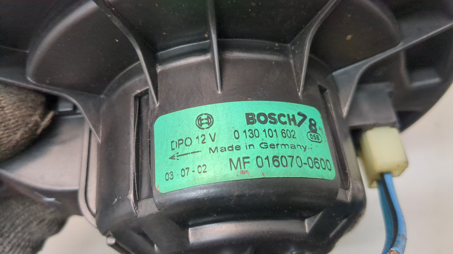 Моторчик печки