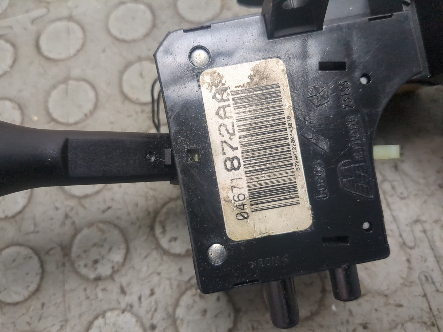 Переключатель подрулевой