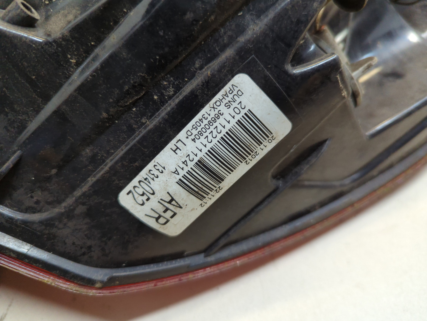 Фонарь задний левый