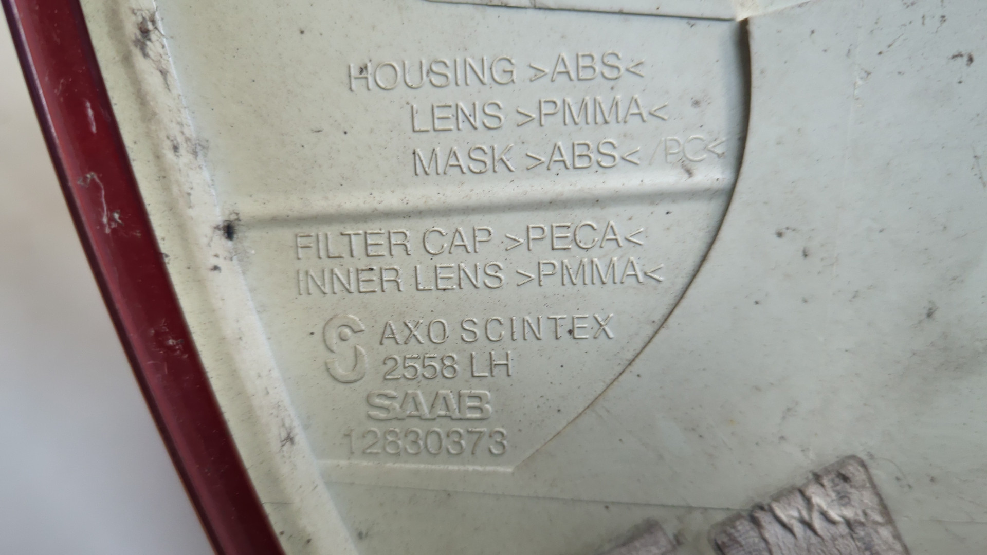 Фонарь задний левый