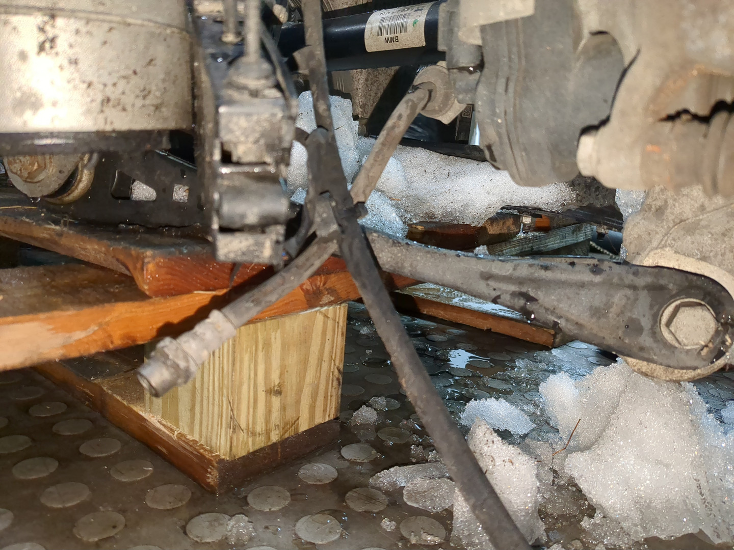 Рычаг задний левый