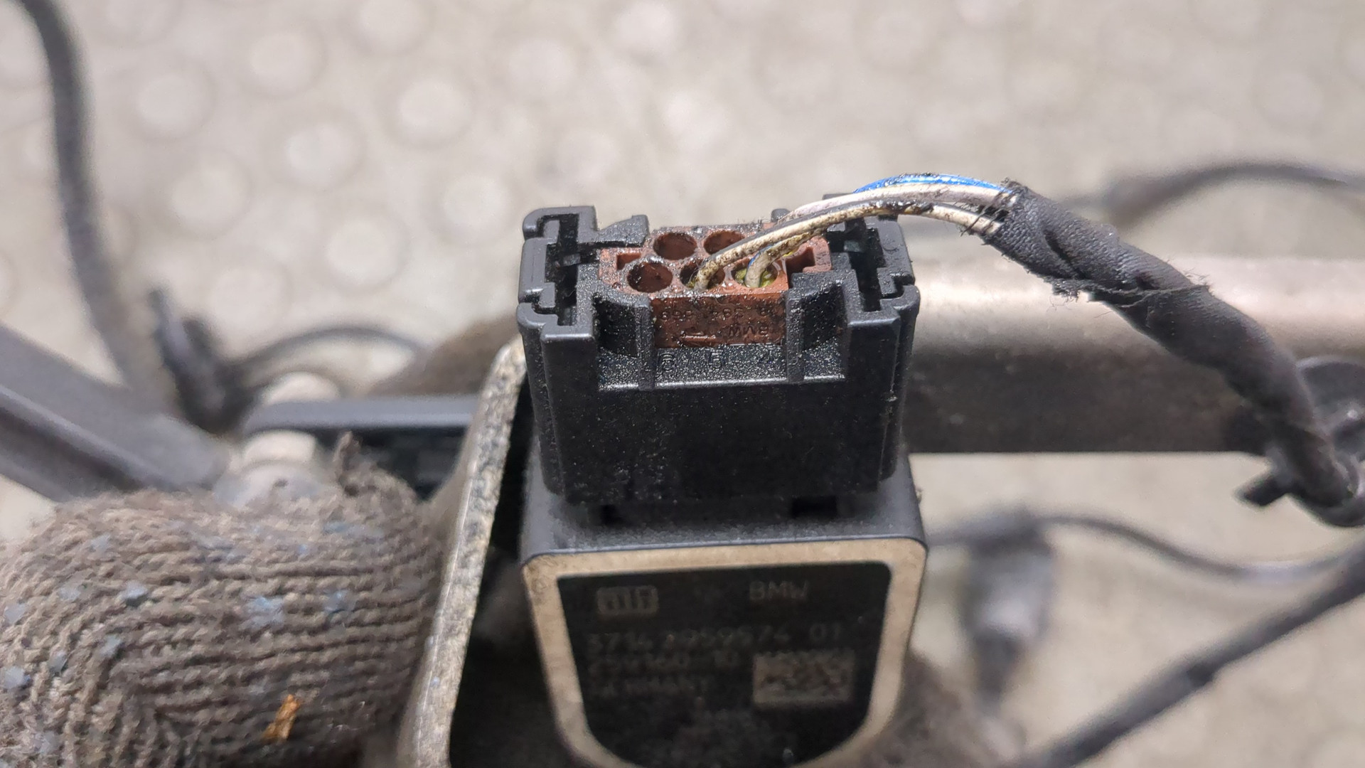 Датчик регулировки дорож. просвета