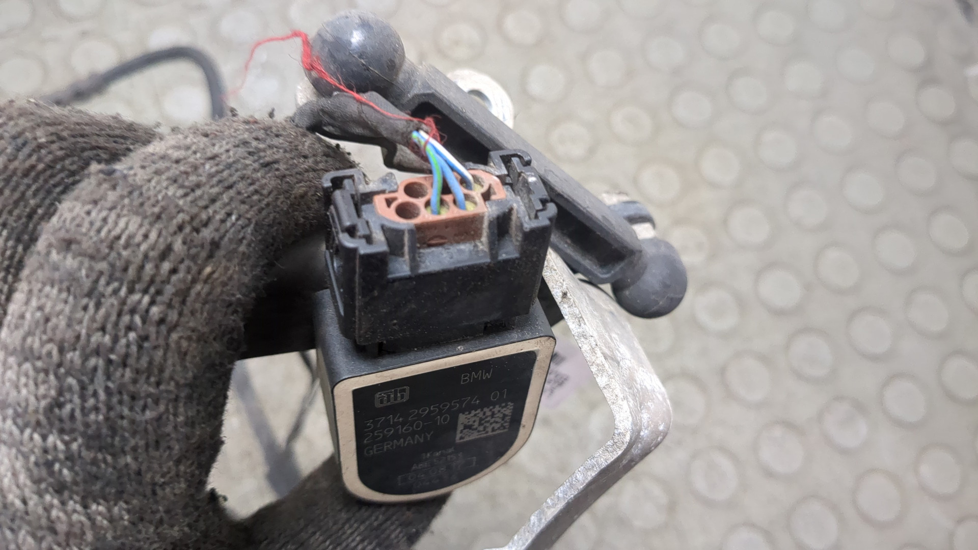 Датчик регулировки дорож. просвета