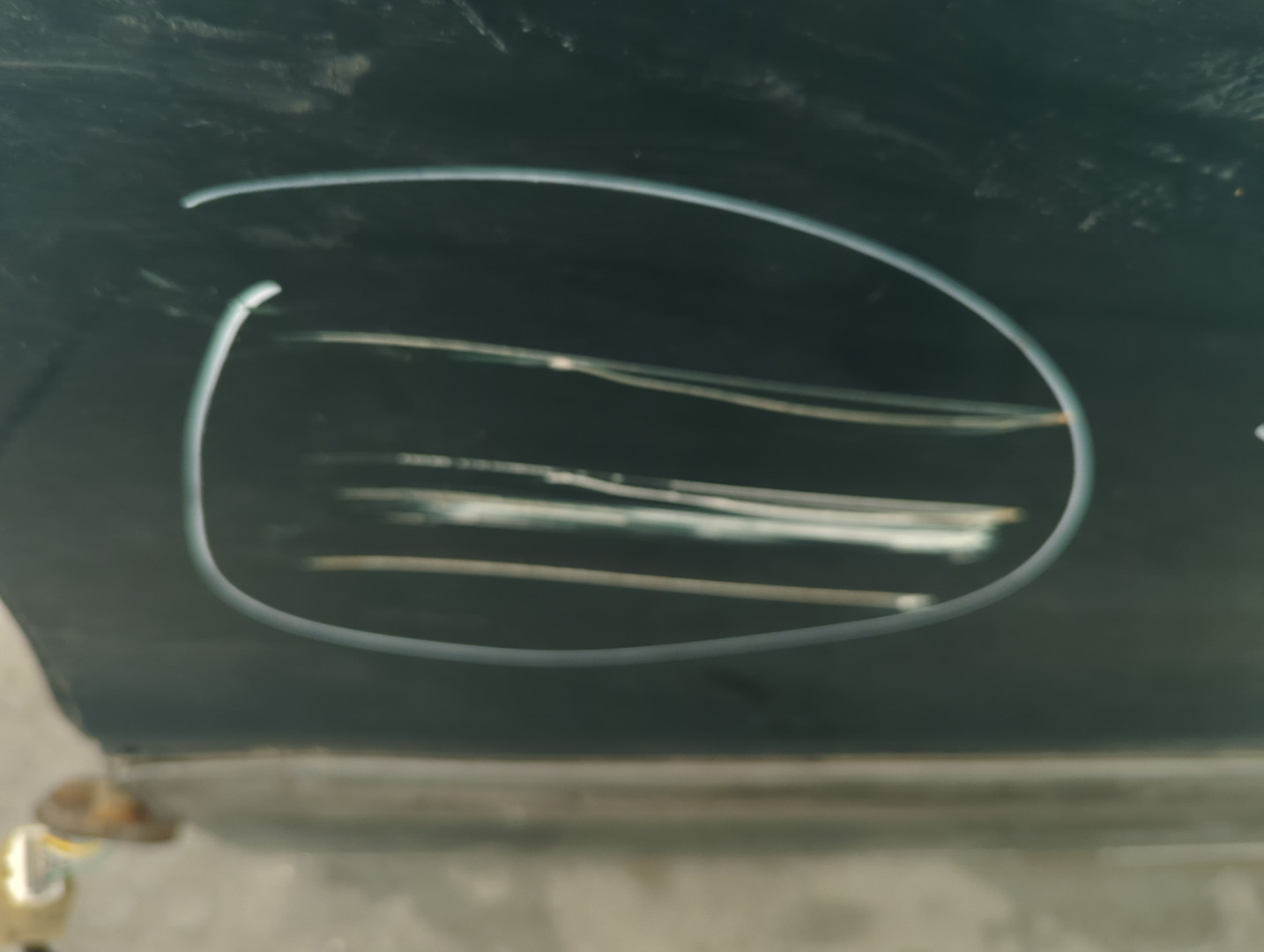 Дверь задняя левая