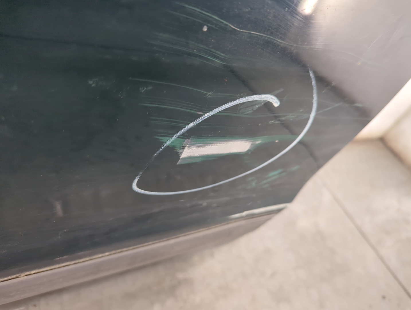 Дверь задняя правая