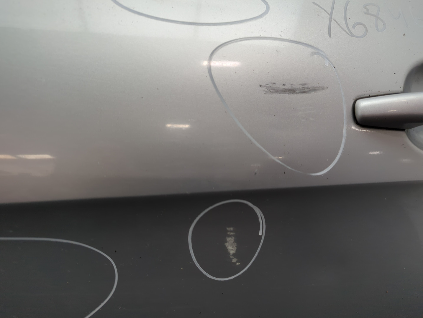 Дверь задняя левая