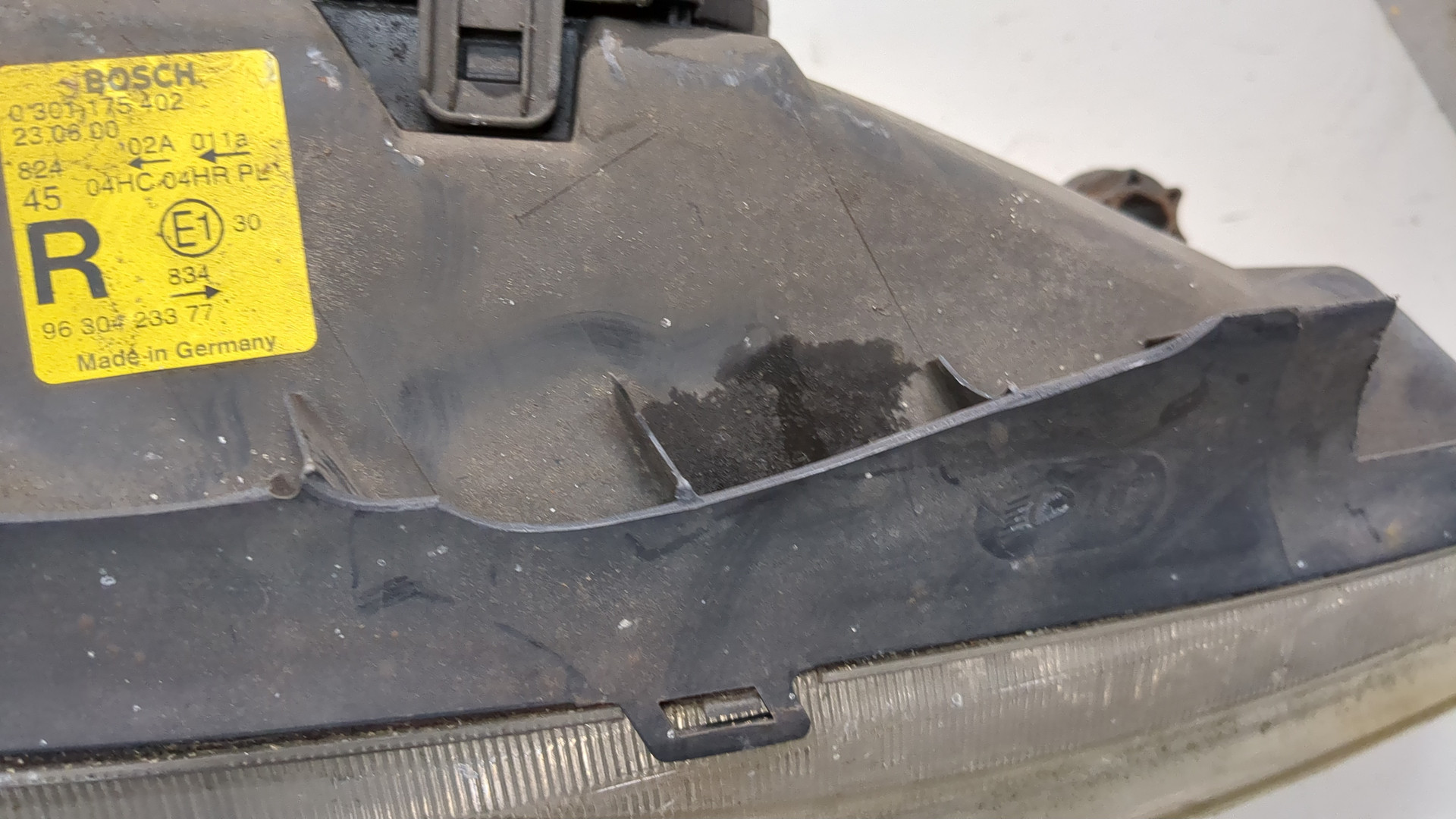 Фара правая