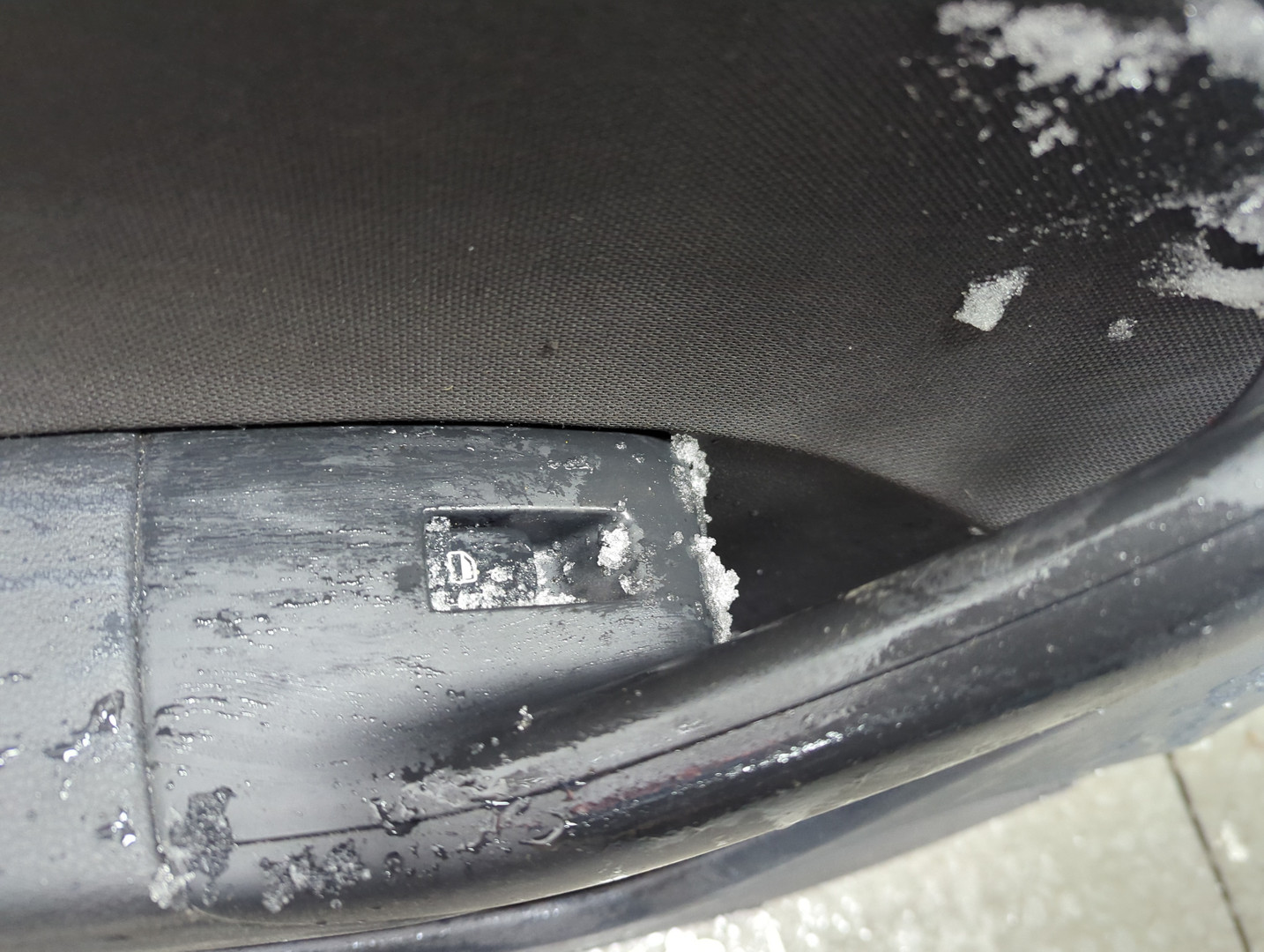 Дверь задняя левая