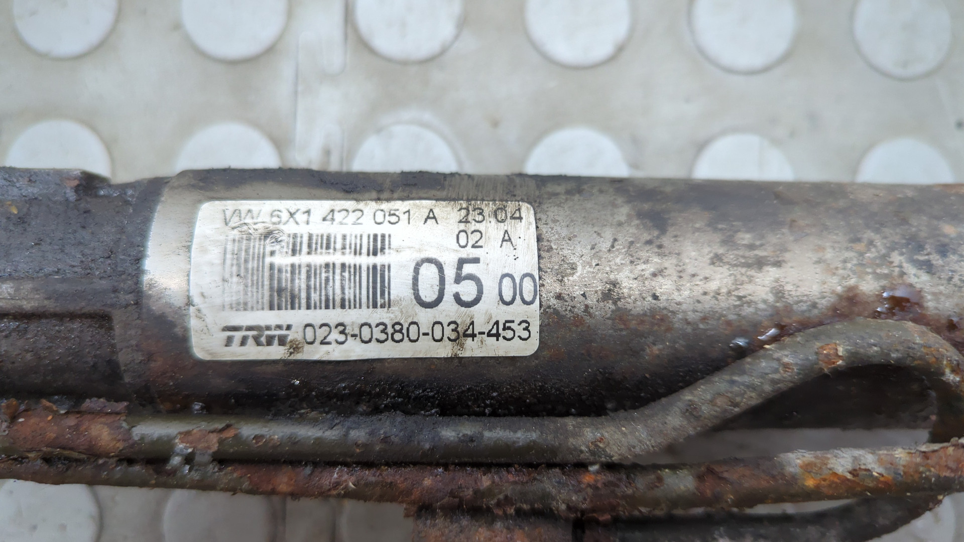 Рейка рулевая