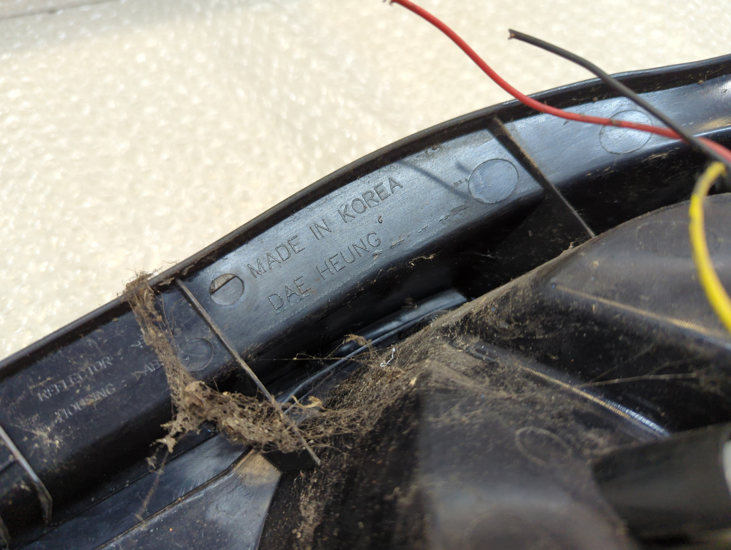 Фонарь задний левый