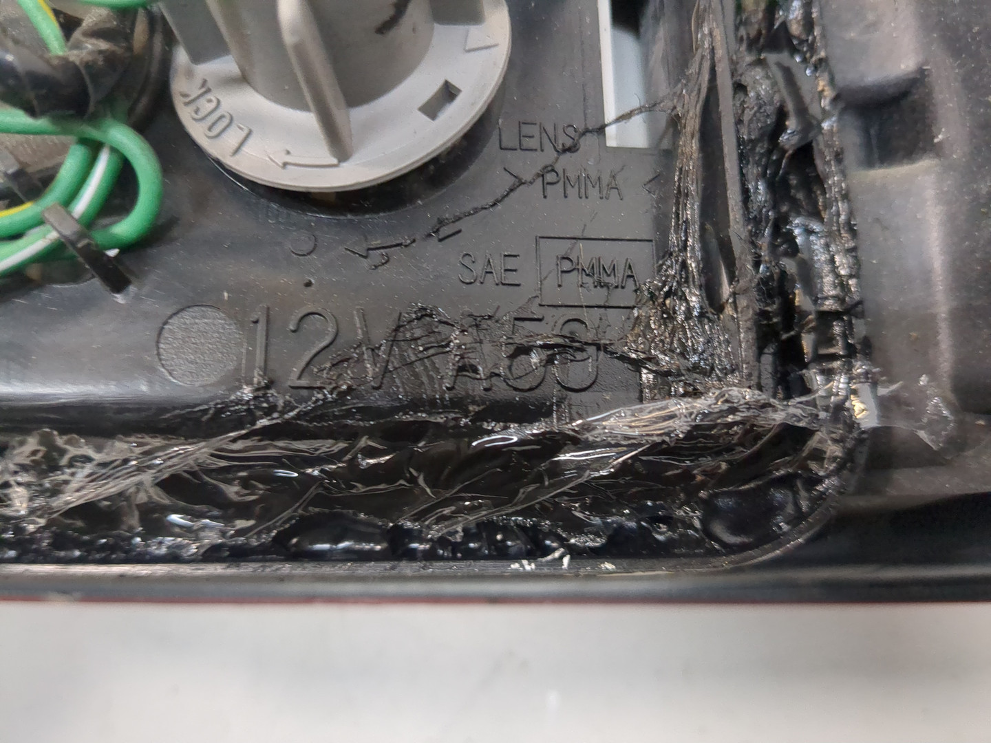 Фонарь задний левый