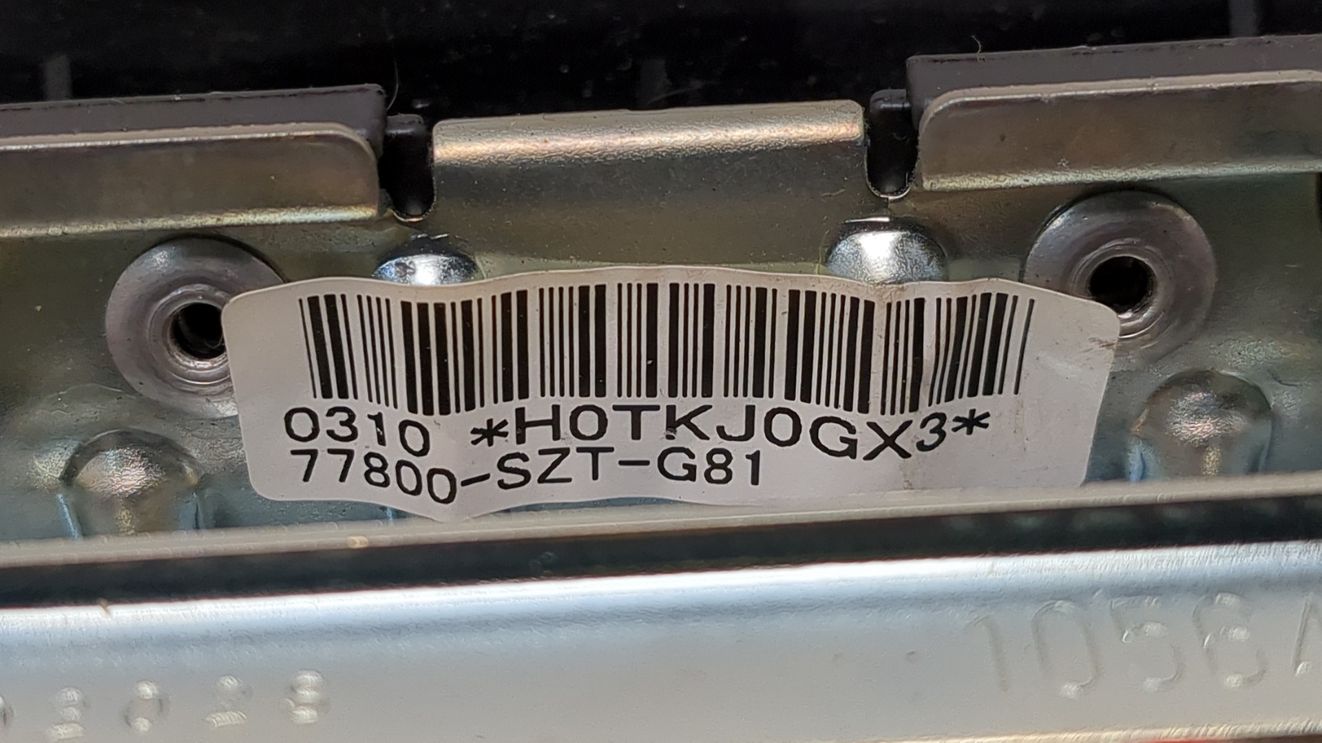 Подушка безопасности в рулевое колесо