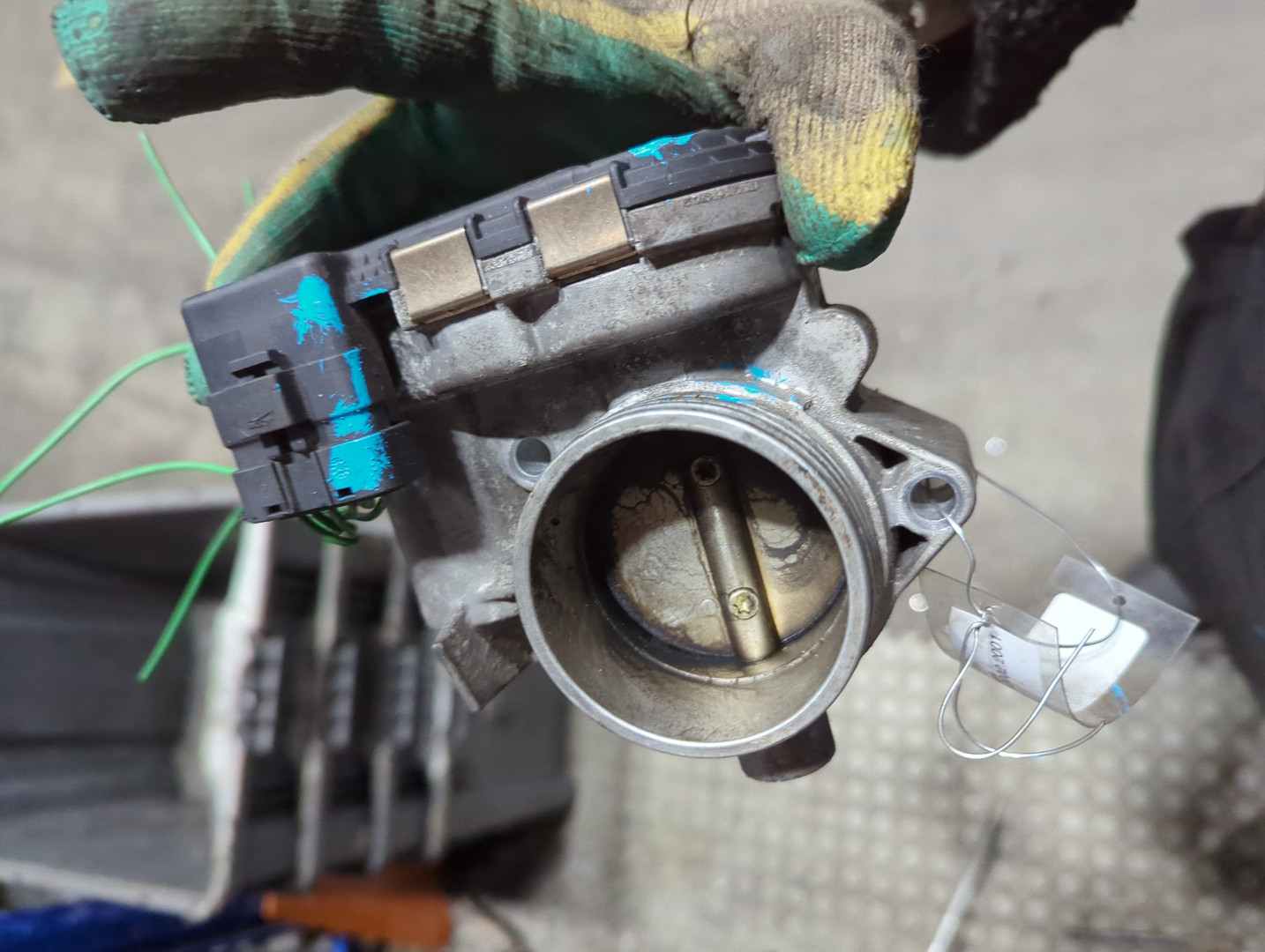 Заслонка дроссельная электрическая