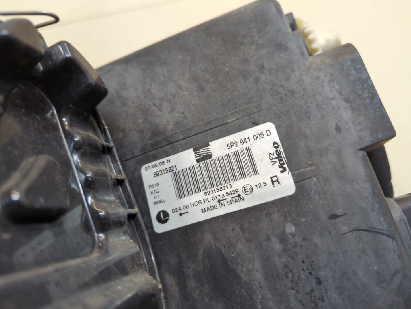 Фара правая