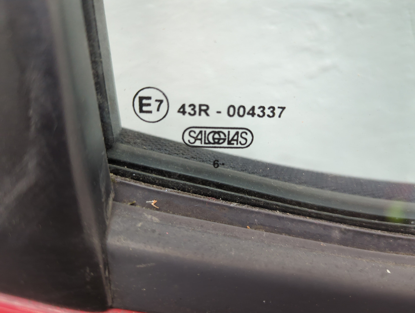 Дверь задняя правая