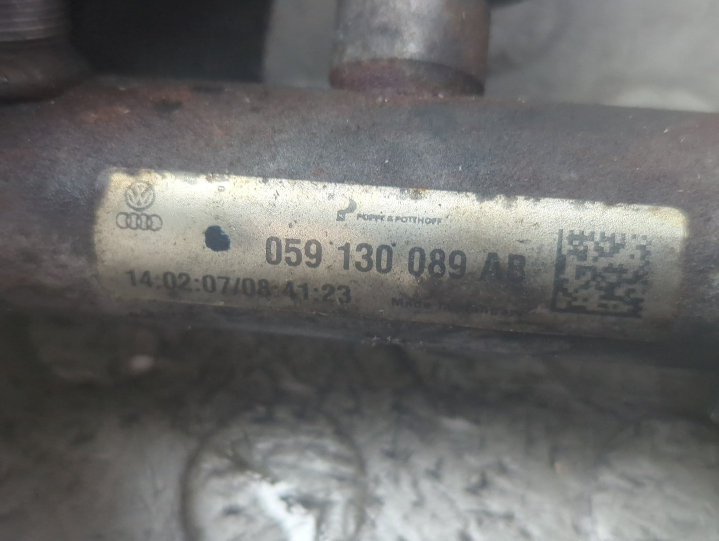 Рейка топливная (рампа)