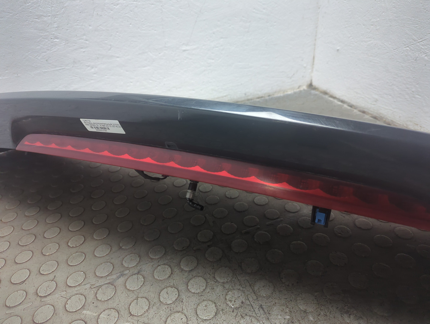 Спойлер переднего бампера