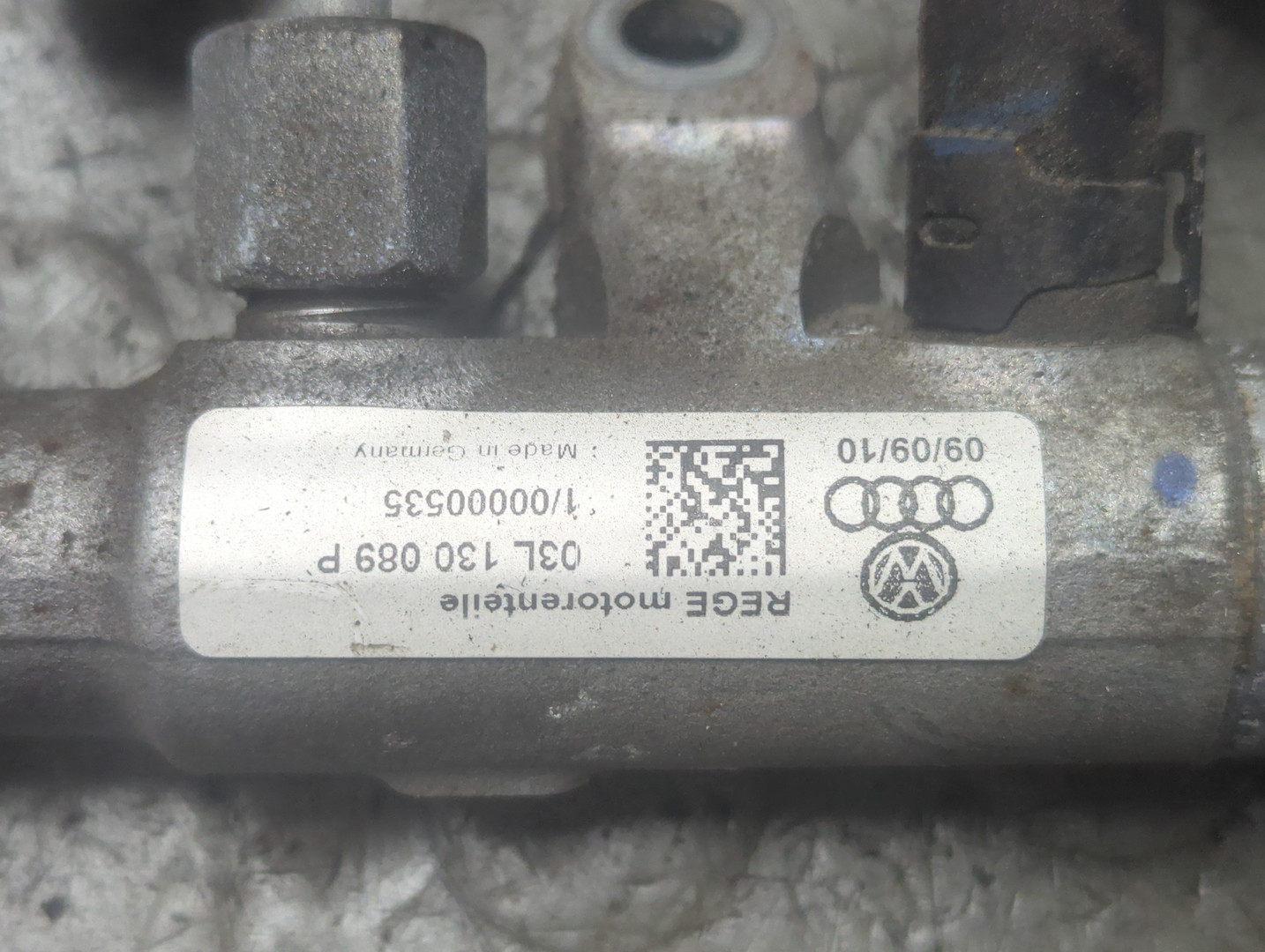 Рейка топливная (рампа)