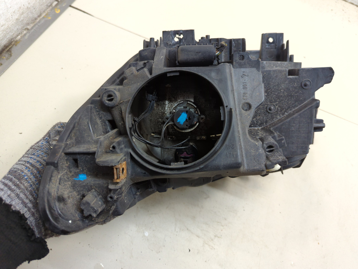 Фара правая