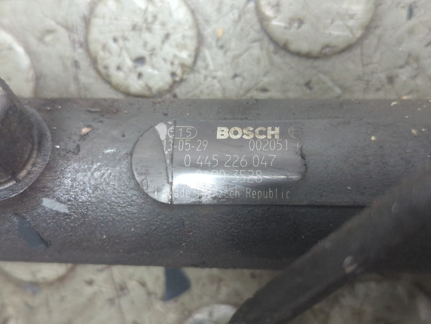 Рейка топливная (рампа)