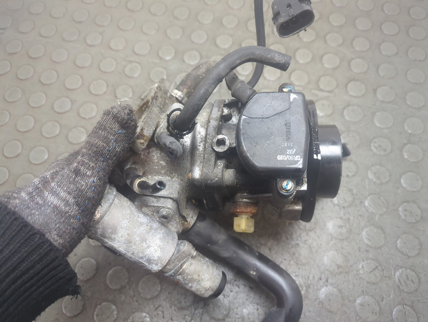 Заслонка дроссельная электрическая