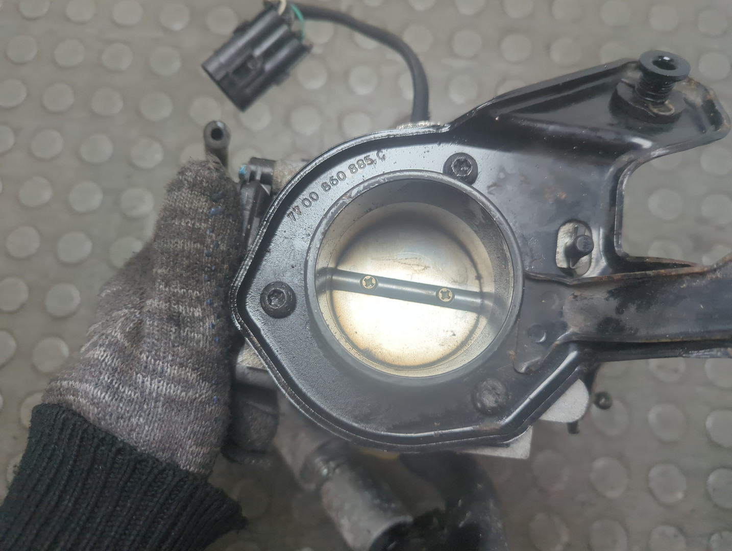 Заслонка дроссельная электрическая