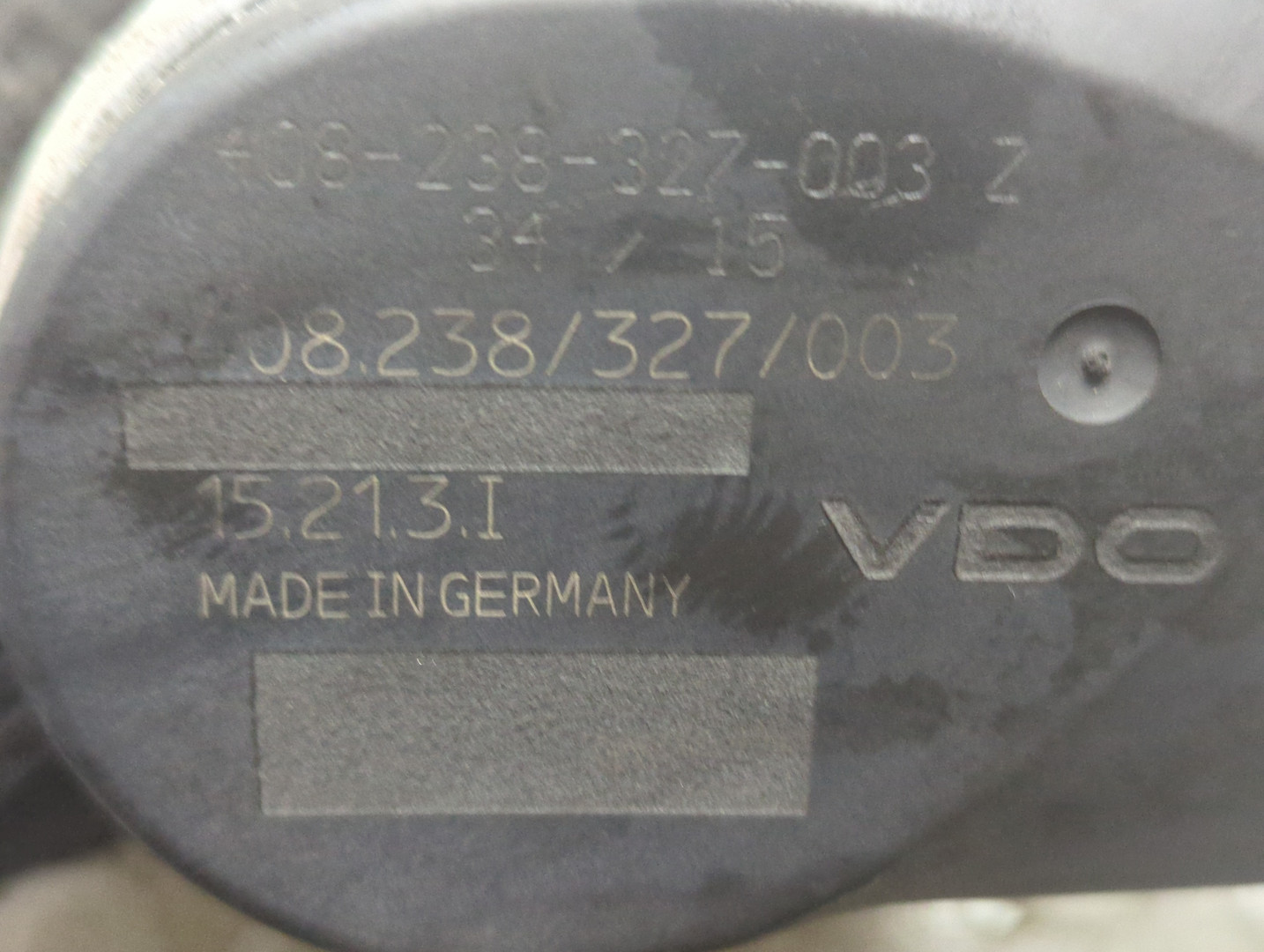 Заслонка дроссельная электрическая