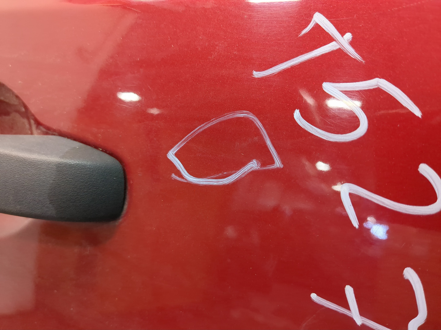 Дверь задняя правая