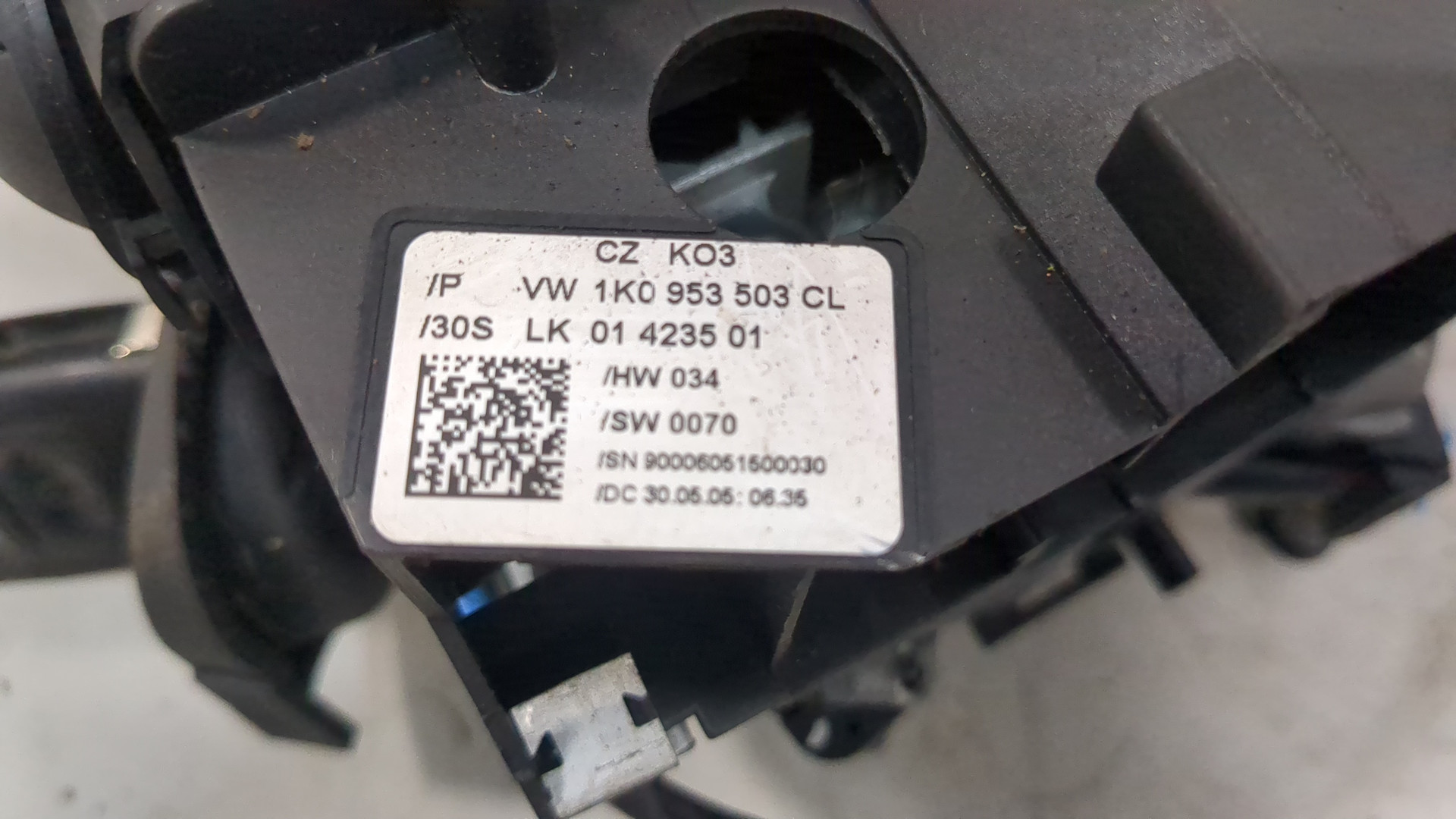 Переключатель подрулевой