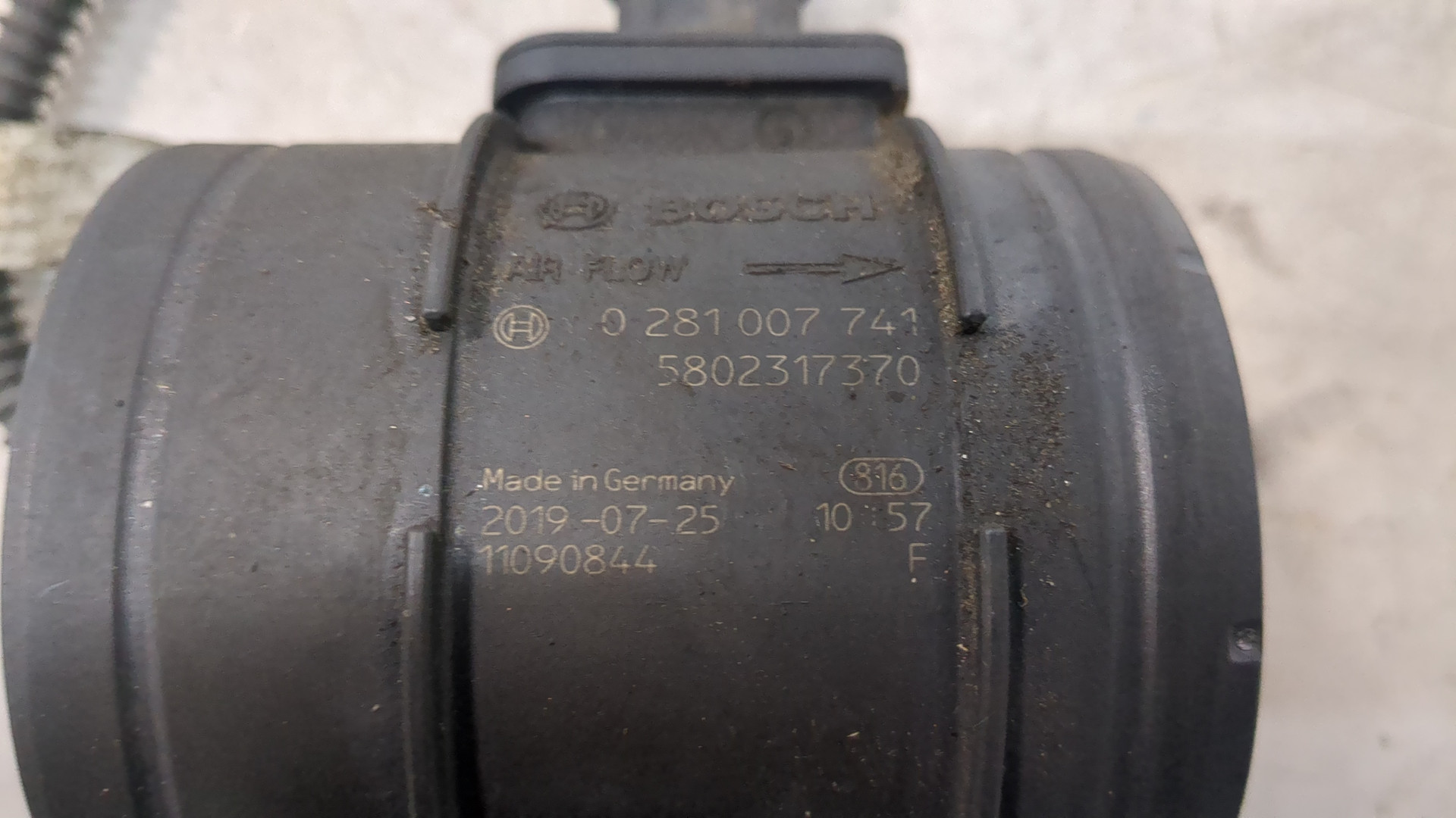 Расходомер воздуха (ДМРВ)