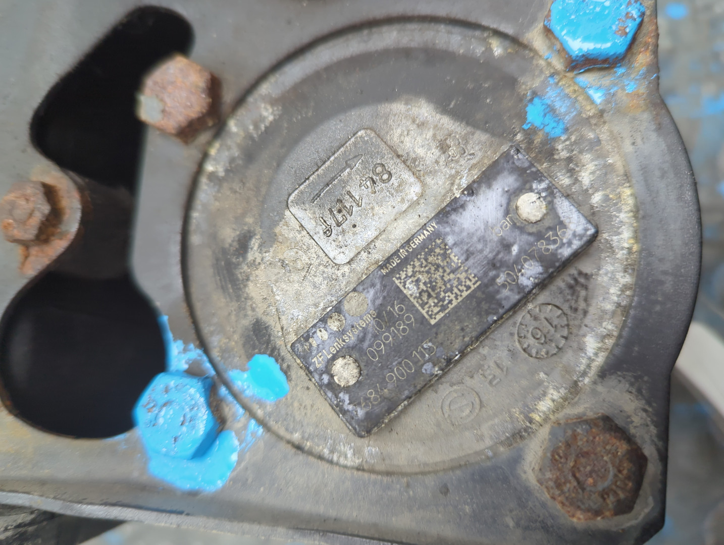 Насос ГУР (гидроусилитель руля)