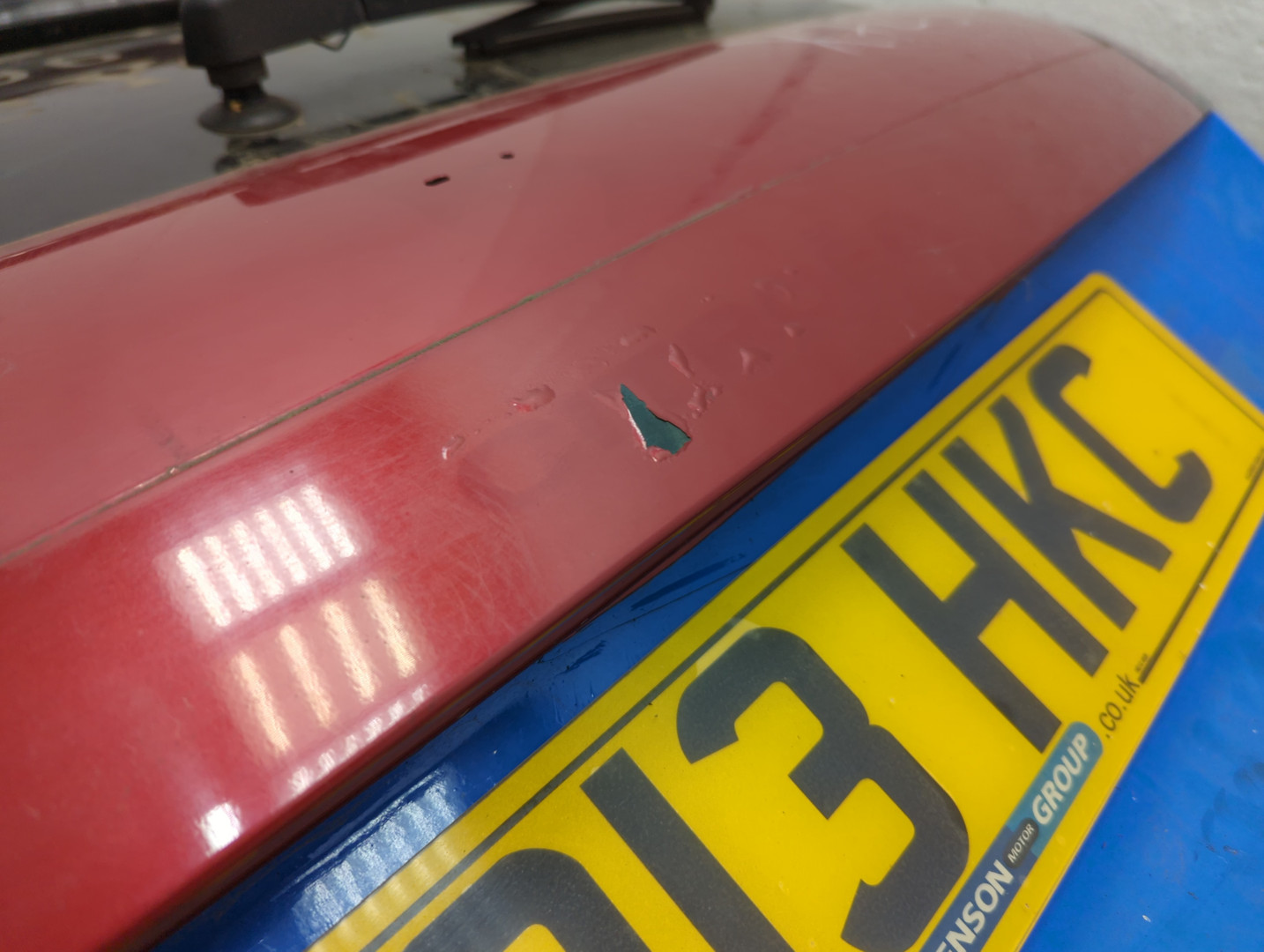 Дверь багажника