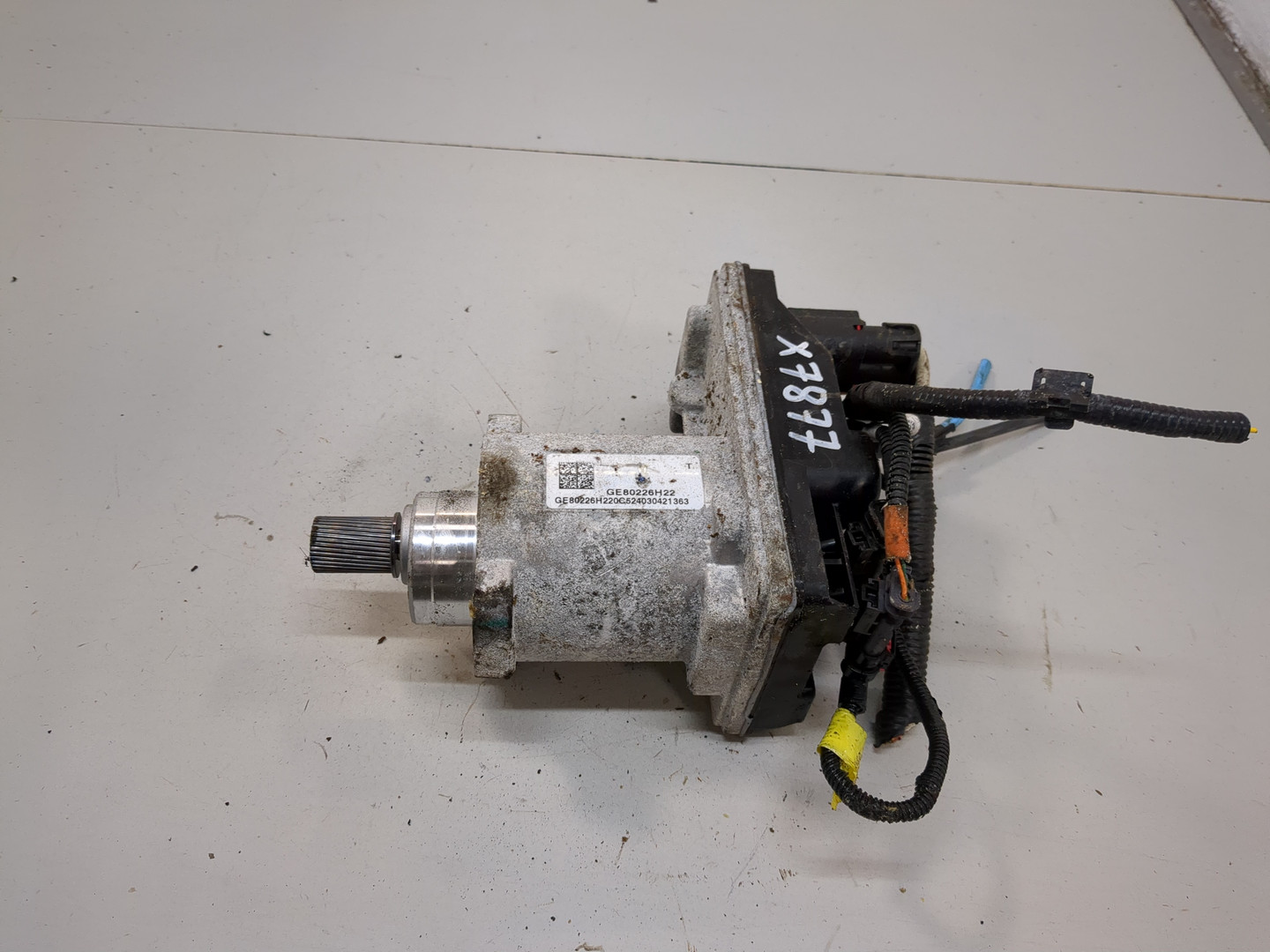 Серводвигатель рулевой рейки