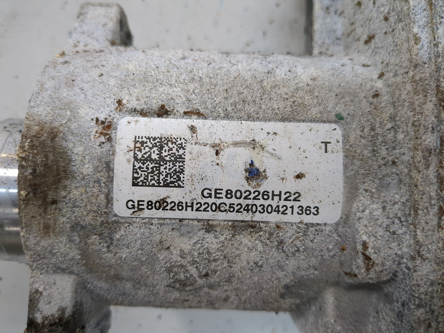 Серводвигатель рулевой рейки