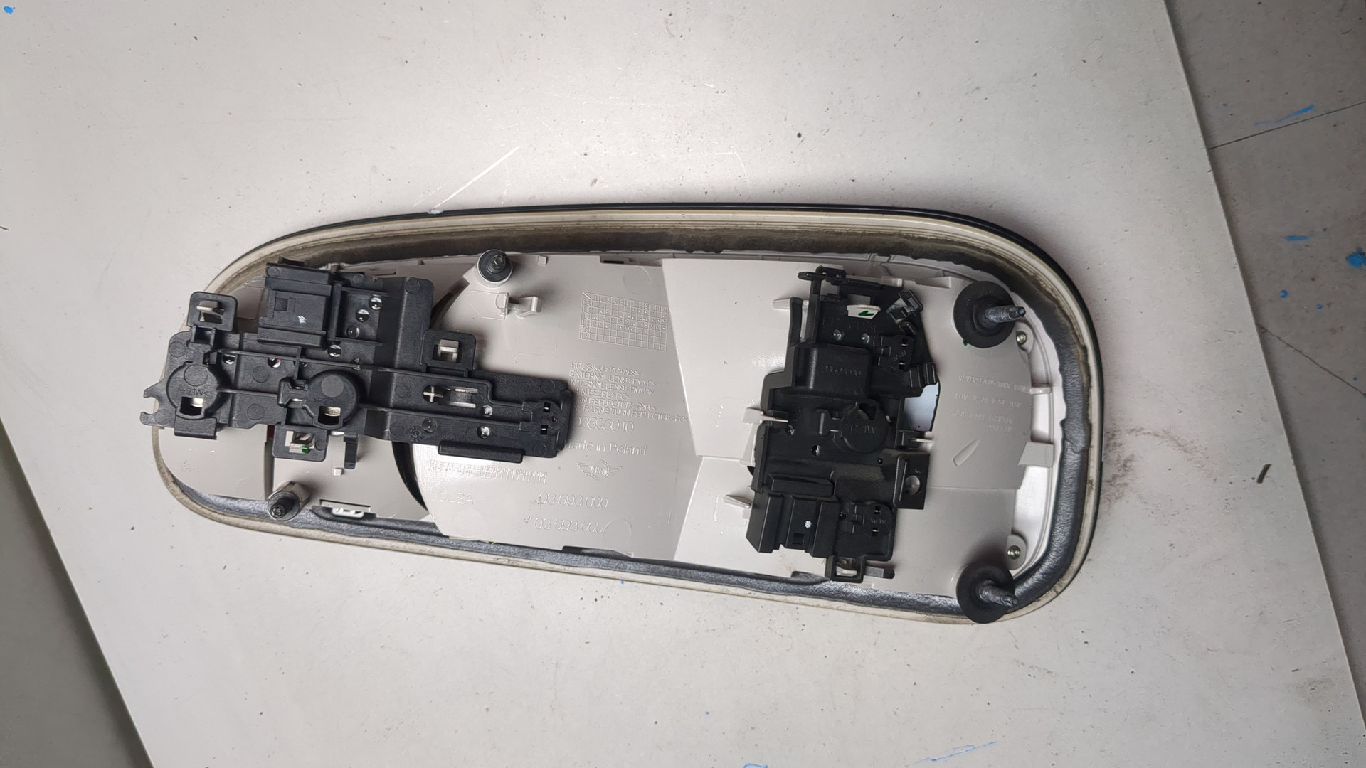 Фонарь задний левый