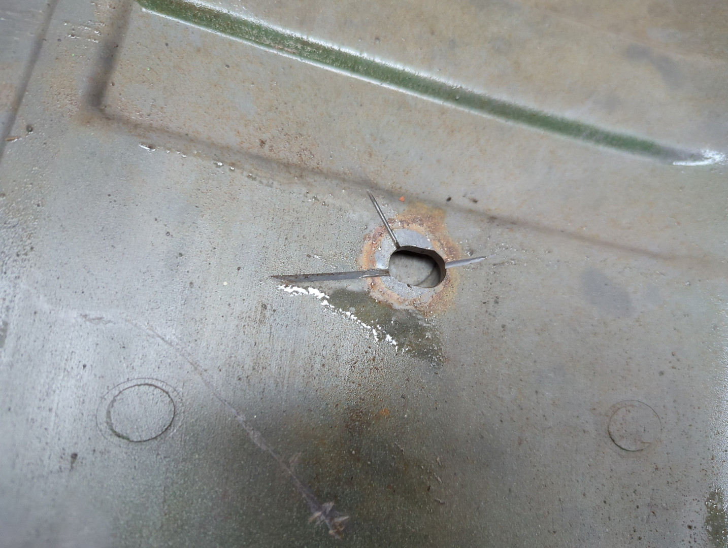 Крыло заднее правое