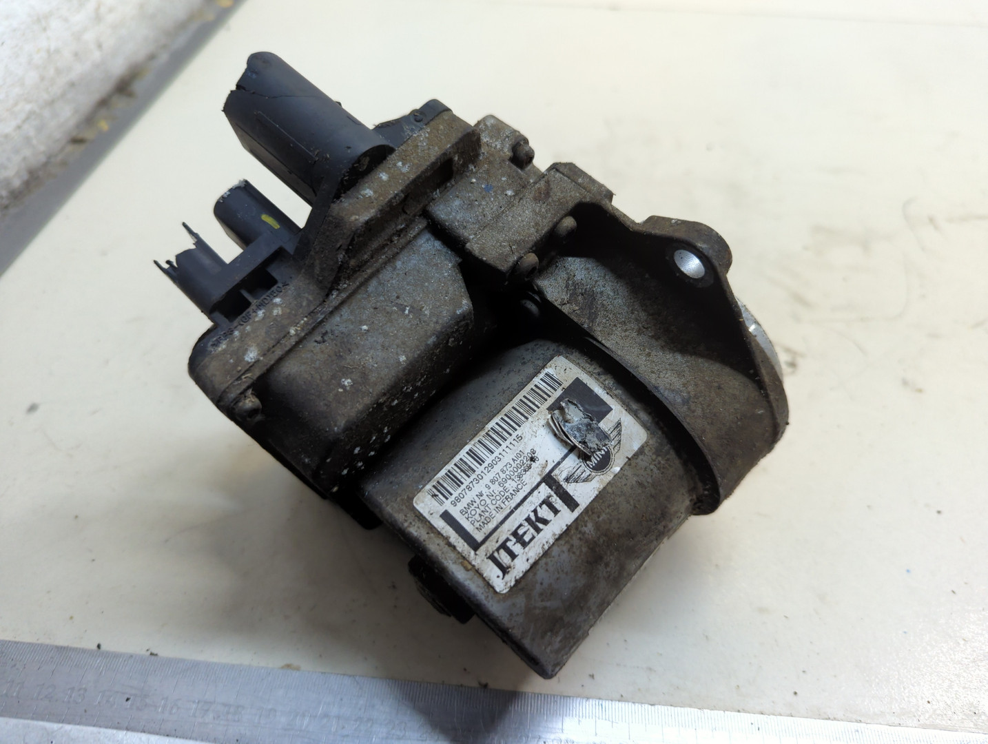 Серводвигатель рулевой рейки