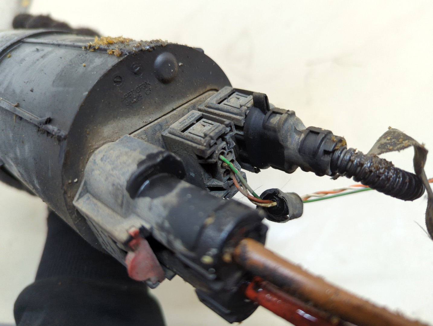 Серводвигатель рулевой рейки