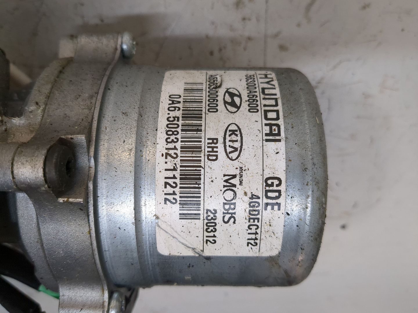 Серводвигатель рулевой рейки