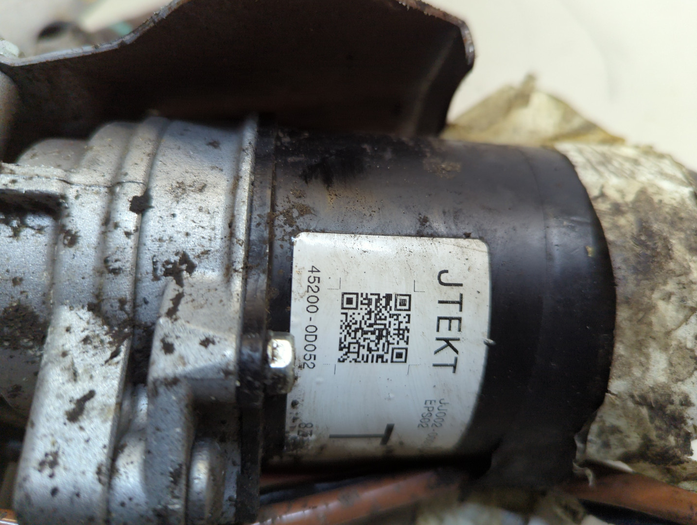 Серводвигатель рулевой рейки