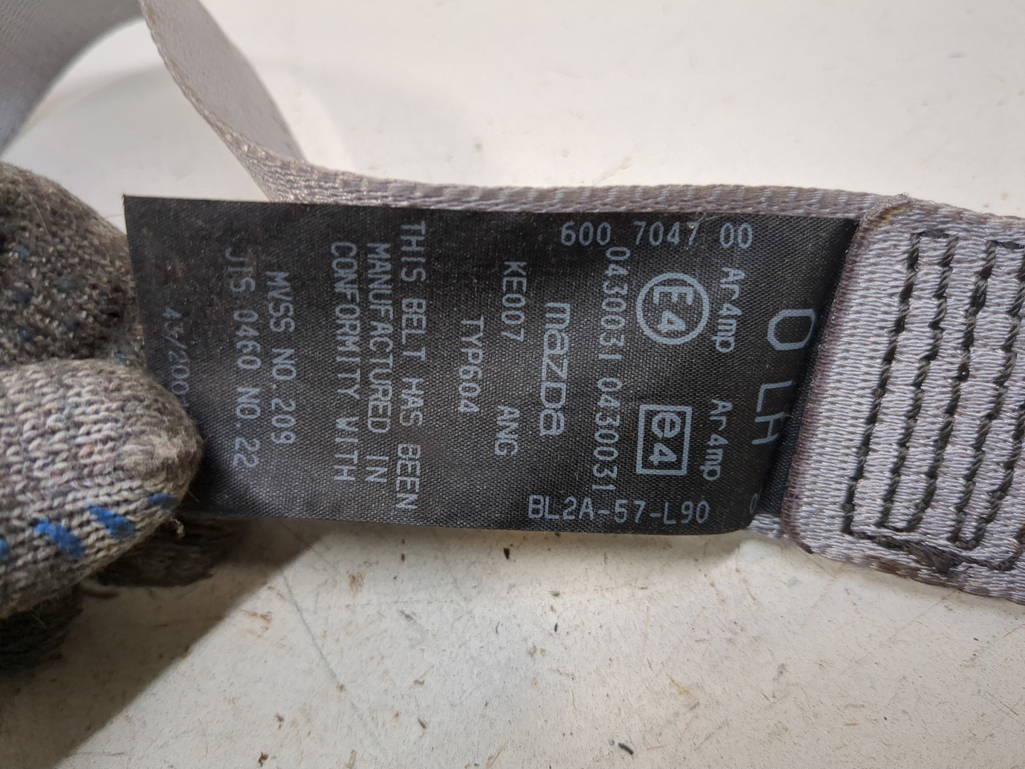 Ремень безопасности