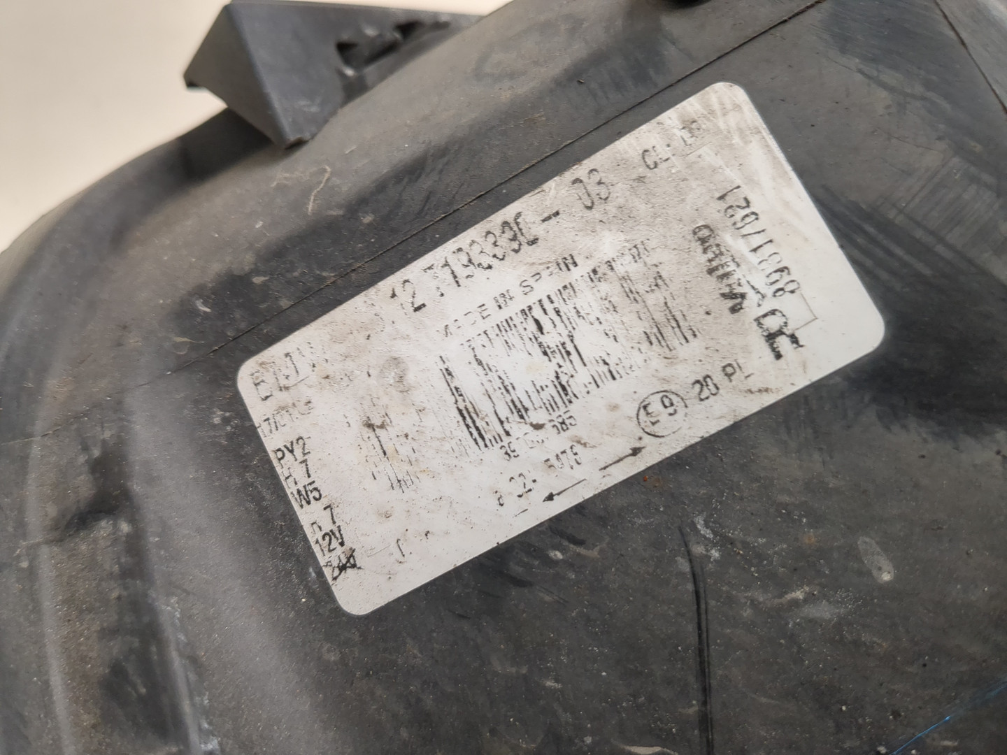 Фара правая