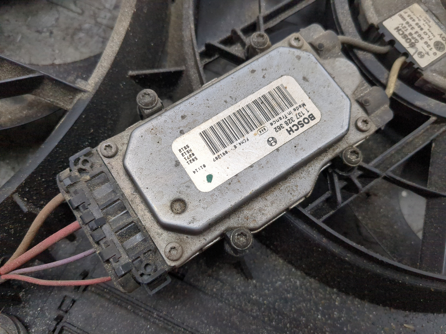 Вентилятор радиатора