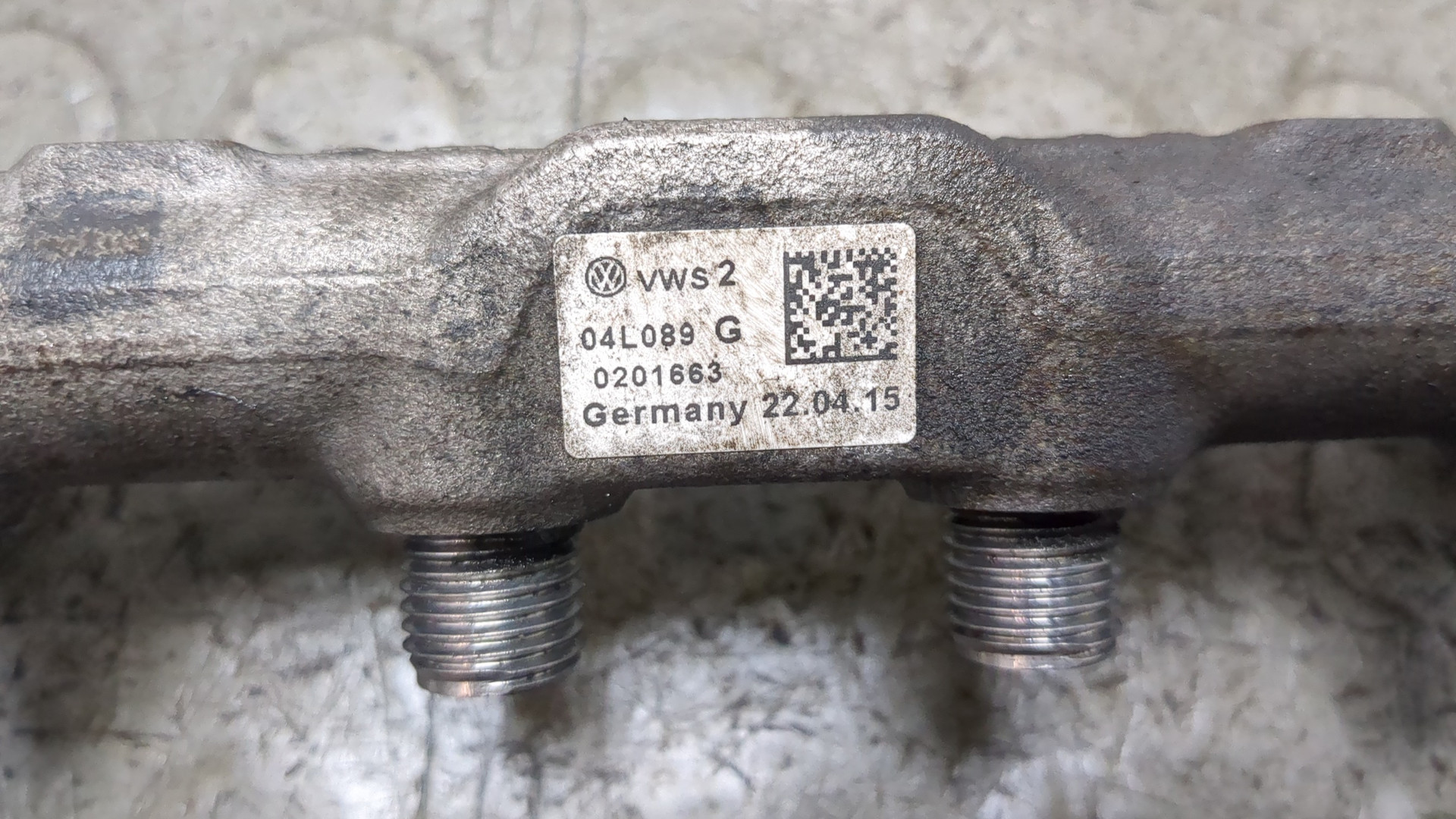 Рейка топливная (рампа)