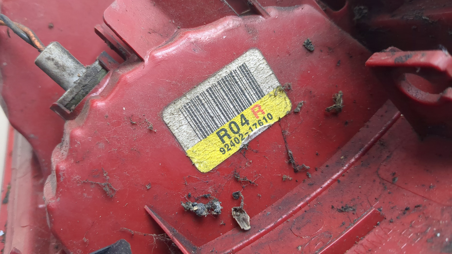 Фонарь задний правый