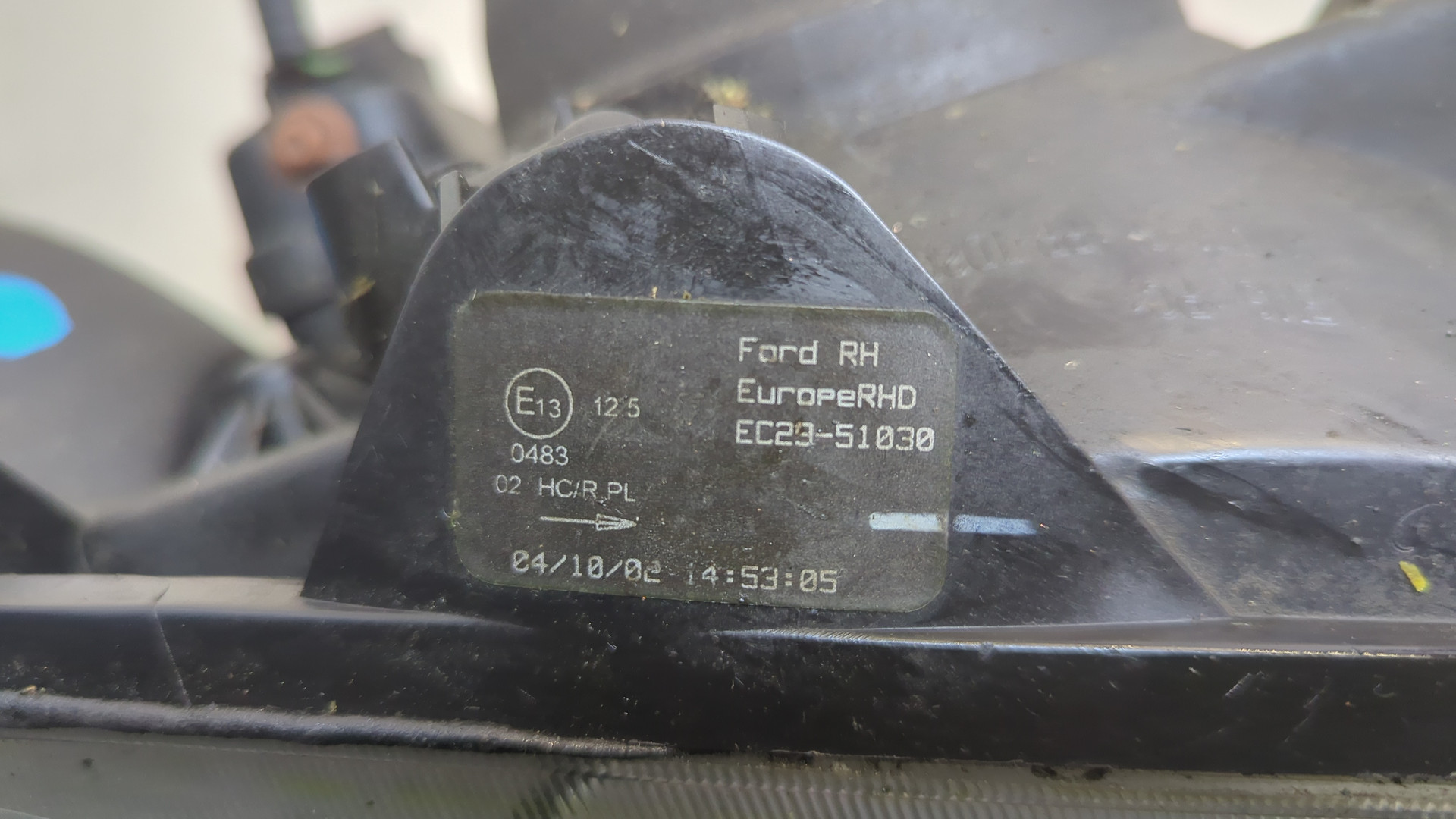 Фара правая