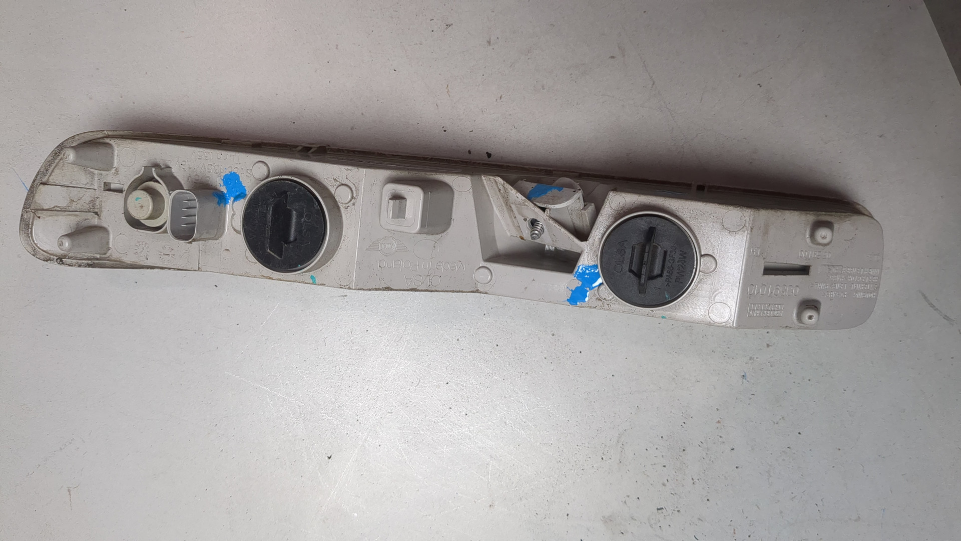 Фара противотуманная левая