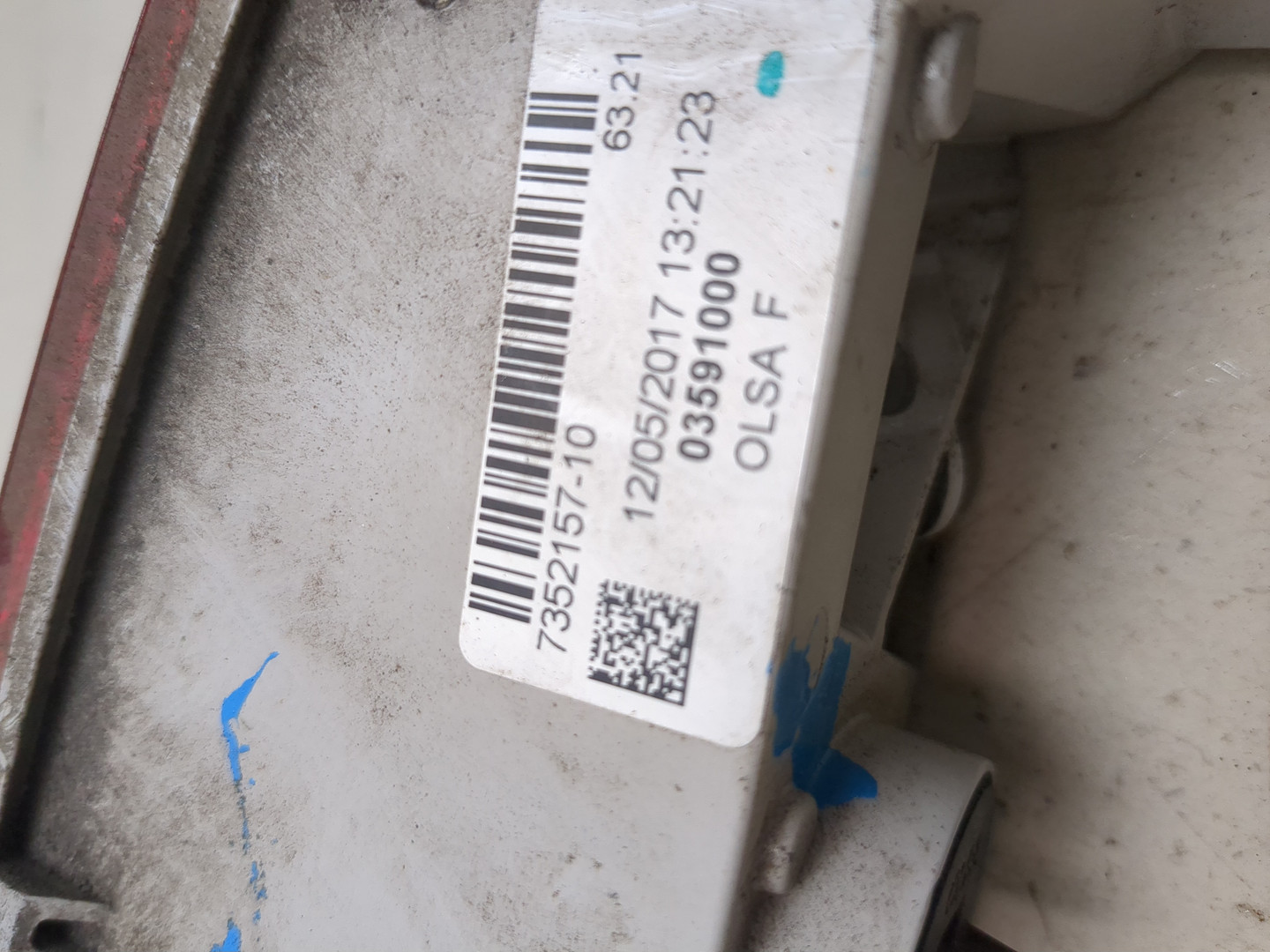 Фара противотуманная левая