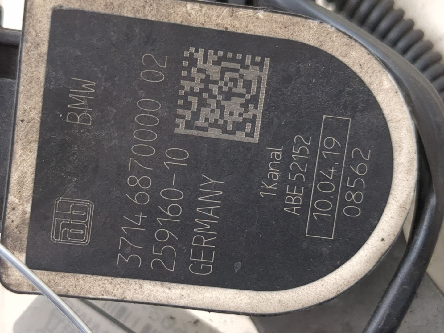 Датчик регулировки дорож. просвета