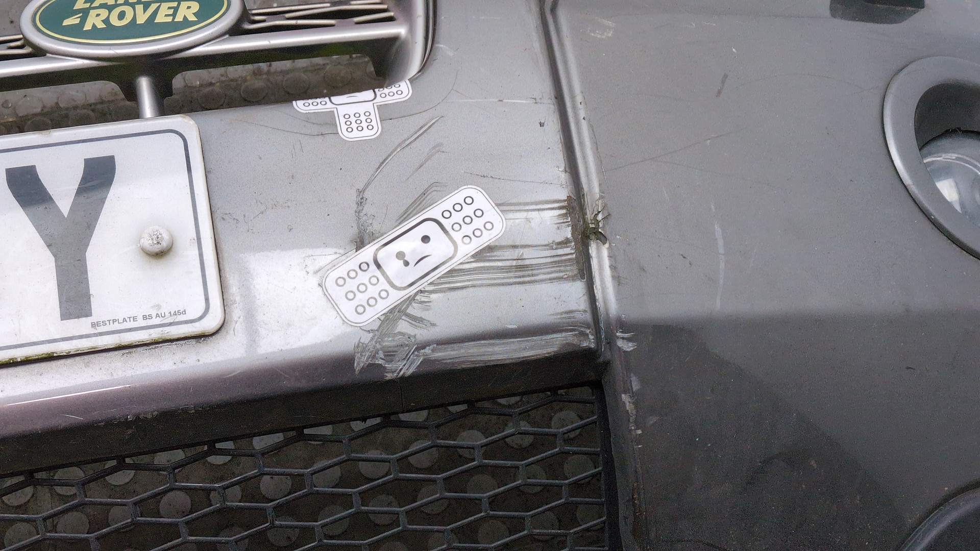 Бампер передний